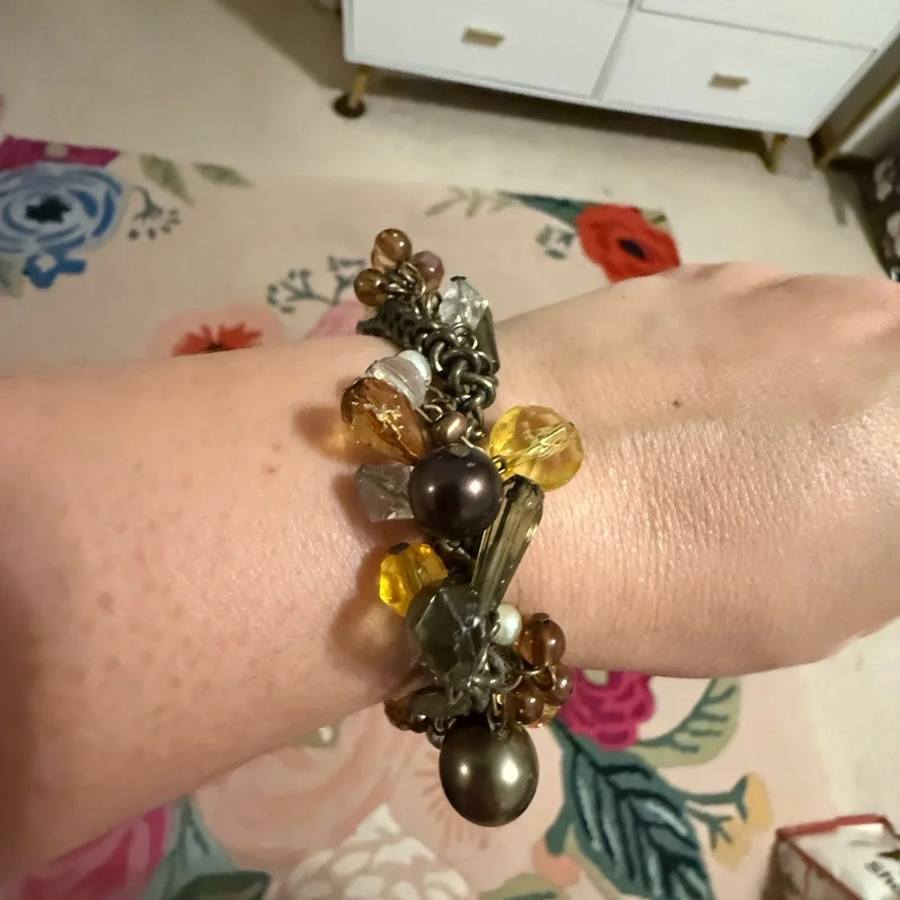 Elegant‎ Multi-Color Beaded Bracelet